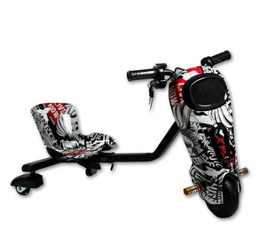 Kids Electric Ride-On Drifting Trike With music 360° Spin Age 3-7