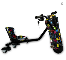 Load image into Gallery viewer, Kids Electric Ride-On Drifting Trike With music 360° Spin Age 3-7
