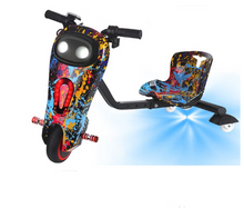 Load image into Gallery viewer, Kids Electric Ride-On Drifting Trike With music 360° Spin Age 3-7

