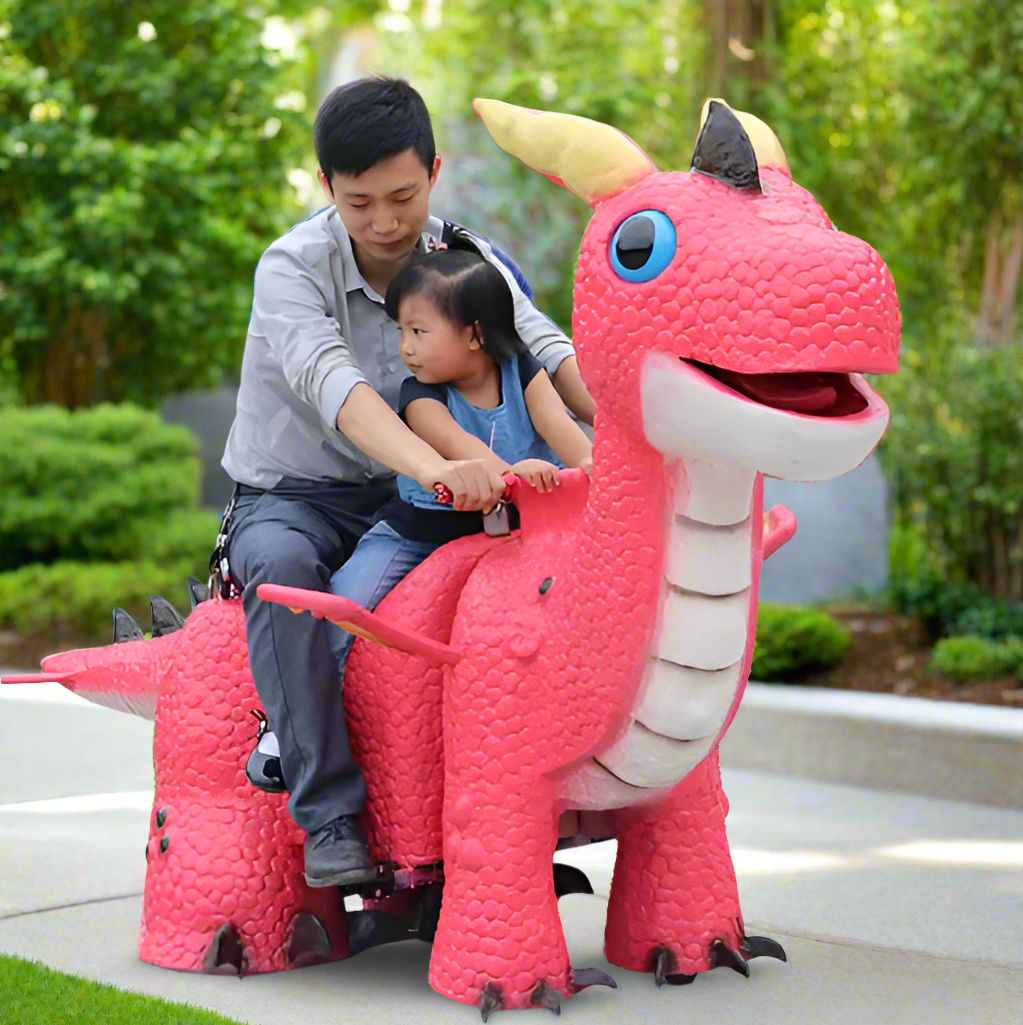 Ride on Dinosaur Mechanical Electric Rides for Amusement Park-DR-N-18
