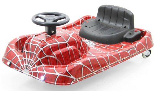 LEADERS Crazy Drift Flat Cart Spider E Scooter, 350W 36V 4.4Ah - E-Scooter UAE Hub