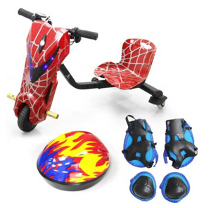 LEADERS Kids Small Drifting E Scooter 350W, 36V4.4AH