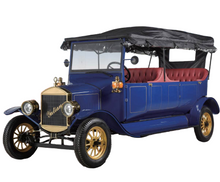 Load image into Gallery viewer, Retro Electric Vintage Car 05,08 seater
