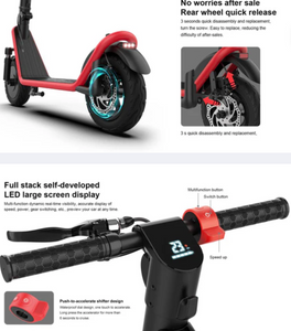 X11 Max E Scooter 36V 13Ah 450W