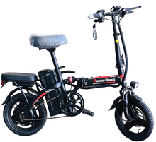 Load image into Gallery viewer, 2026 New KQ03 Electric Unisex Mini city Bicycle 48V 13Ah 1500W
