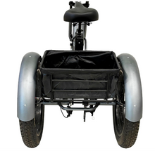 Load image into Gallery viewer, Fat tire Harley Electric Tricycle with 24inch tires removable battery rear storage
