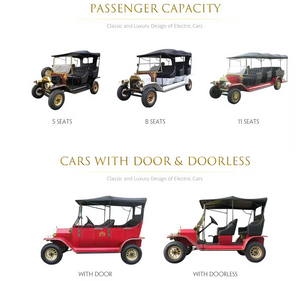 VINTAGE Royal Golf Carts - Electric LY 11 Seater