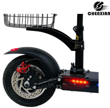Load image into Gallery viewer, Chenxian Foldable Kick Scooter with Seat &amp; Rear Basket
