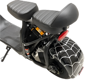 X3 Big Harley E Bike dual seater 60V 12Ah 1500w