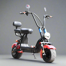 Load image into Gallery viewer, Small Harley E Bike Two seat 48V 15Ah 1000W - E-Scooter UAE Hub
