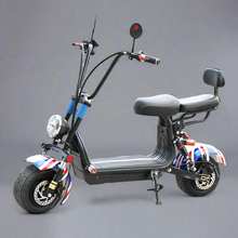 Load image into Gallery viewer, Small Harley E Bike Two seat 48V 15Ah 1000W - E-Scooter UAE Hub
