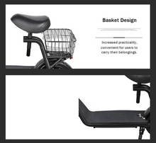 Load image into Gallery viewer, Small Harley Electric Scooter with Basket 500W 48V 10Ah - E-Scooter UAE Hub
