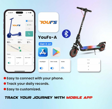 Load image into Gallery viewer, XM M365 High Configuration Electric scooter with deck lights suspension Bluetooth music rear view mirror
