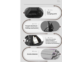 Load image into Gallery viewer, 2026 New Dualtron Rovoron R7 Electric Scooter - 900W Dual motor 60V 28.6/42.4 Ah Urban &amp; Off-Road Cruiser
