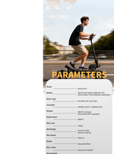 Load image into Gallery viewer, 2026 New Dualtron Rovoron R7 Electric Scooter - 900W Dual motor 60V 28.6/42.4 Ah Urban &amp; Off-Road Cruiser

