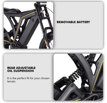 Load image into Gallery viewer, VSETT Eagle Fat Tire Electric Bike 48V 20Ah 750W
