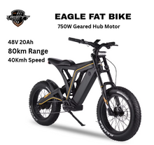 Load image into Gallery viewer, VSETT Eagle Fat Tire Electric Bike 48V 20Ah 750W
