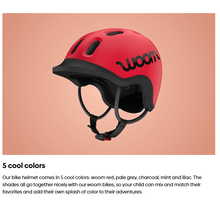 Load image into Gallery viewer, Woom Kids’ Helmet – Safe, Comfortable &amp; Made Just for Children
