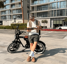 Load image into Gallery viewer, Adam Retro Fat Electric Bike 48V 14.5Ah 500W

