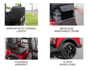 MTM Breeze 4 Luxury Electric Golf Cart - 04 seater