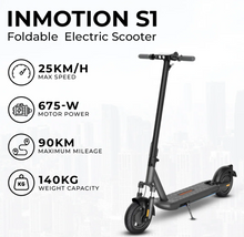 Load image into Gallery viewer, inmotion S1 Electric Scooter 54V 12.5Ah 500W For Taller Bulky Riders
