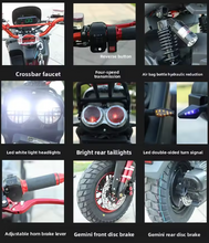 Load image into Gallery viewer, New Sports City EBike With AX1 style Head lights 1500W
