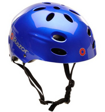 Load image into Gallery viewer, RAZOR YOUTH HELMET GLOSS BLUE V-17
