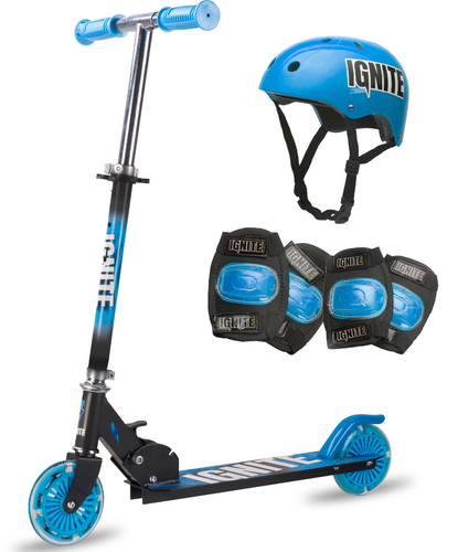 Mondo Ignite Flow Childrens Kick Scooter 2Wheel Combo Pack - E-Scooter UAE Hub