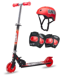 Mondo Ignite Flow Childrens Kick Scooter 2Wheel Combo Pack - E-Scooter UAE Hub