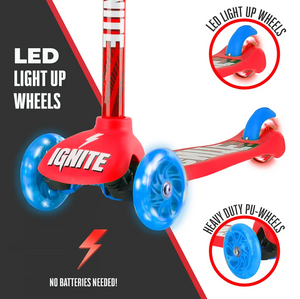 Mondo Ignite Glide Childrens KickScooter 3Wheel Combo Pack - E-Scooter UAE Hub