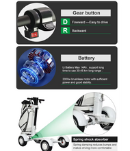 Load image into Gallery viewer, Electric Golf Trolley With New Digital Handle 2000W
