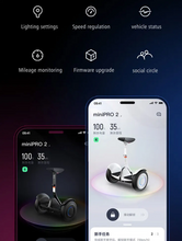 Load image into Gallery viewer, Ninebot Mini Pro 2 Self Balancing Scooter Black Upgrade Version
