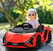 Load image into Gallery viewer, Licensed Sian Battery Operated Ride-on Car for Kids, Music, Light &amp; USB 2 to 6 Years Boys Girls
