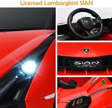 Load image into Gallery viewer, Licensed Sian Battery Operated Ride-on Car for Kids, Music, Light &amp; USB 2 to 6 Years Boys Girls
