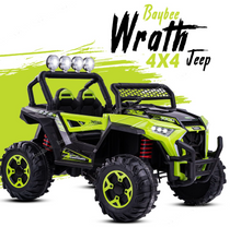 Load image into Gallery viewer, Off road Rover Battery Operated Ride on car Jeep for Kids Baby with R/C ,Boys  Girls Toys Age 2 to 8 Years (Green)

