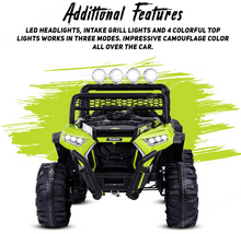 Load image into Gallery viewer, Off road Rover Battery Operated Ride on car Jeep for Kids Baby with R/C ,Boys  Girls Toys Age 2 to 8 Years (Green)
