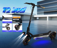 Load image into Gallery viewer, T2 Electric Scooter 48V 18Ah 1500W
