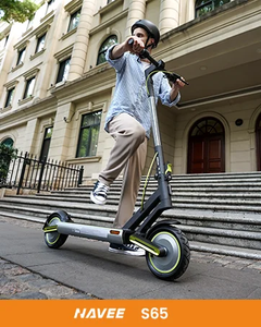 NAVEE S65 10in 48V 500W 65KM Mileage Electric Scooter