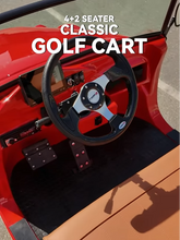 Load image into Gallery viewer, Vintage Classic Golf Cart 4,6,8 Seater Back To Back
