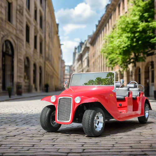 Golf Cart royal vintage Classic 6 Seater 2025 new - E-Scooter UAE Hub