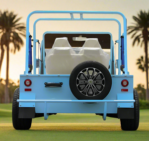 Mini Moke Electric Sightseeing Buggy Car Moke Golf Cart-Full Alloy