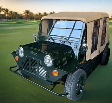 Load image into Gallery viewer, Mini Moke Electric Sightseeing Buggy Car Moke Golf Cart-Full Alloy
