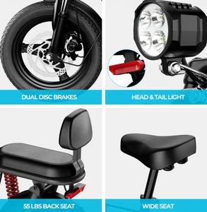 Windhorse C3 Electric Scooter 500W 10Ah