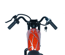 Load image into Gallery viewer, Kids Harley Style Electric Scooter With Training wheels– 180W Motor, 24V 5.2Ah  25Kmh Speed, 10–12KM Range, Age 3-10
