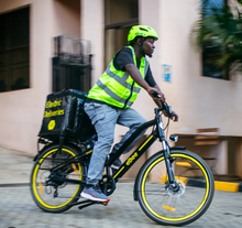 Load image into Gallery viewer, Electric City Delivery Bike All purpose With luggage Rack 36V 10Ah 500W
