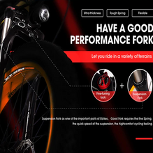 Load image into Gallery viewer, PRO X12 Electric Bike fat tire 48V 17Ah LG battery
