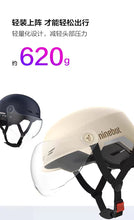 Load image into Gallery viewer, Ninebot Commuter Helmet Deep Blue with Sun-visor

