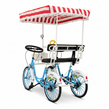 Load image into Gallery viewer, Quadricycle 2-Seater Canopy Bike for Leisure &amp; events, rental with 4 Tyres
