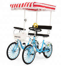 Load image into Gallery viewer, Quadricycle 2-Seater Canopy Bike for Leisure &amp; events, rental with 4 Tyres
