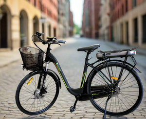 A5 Green Ride City E Bicycle unisex